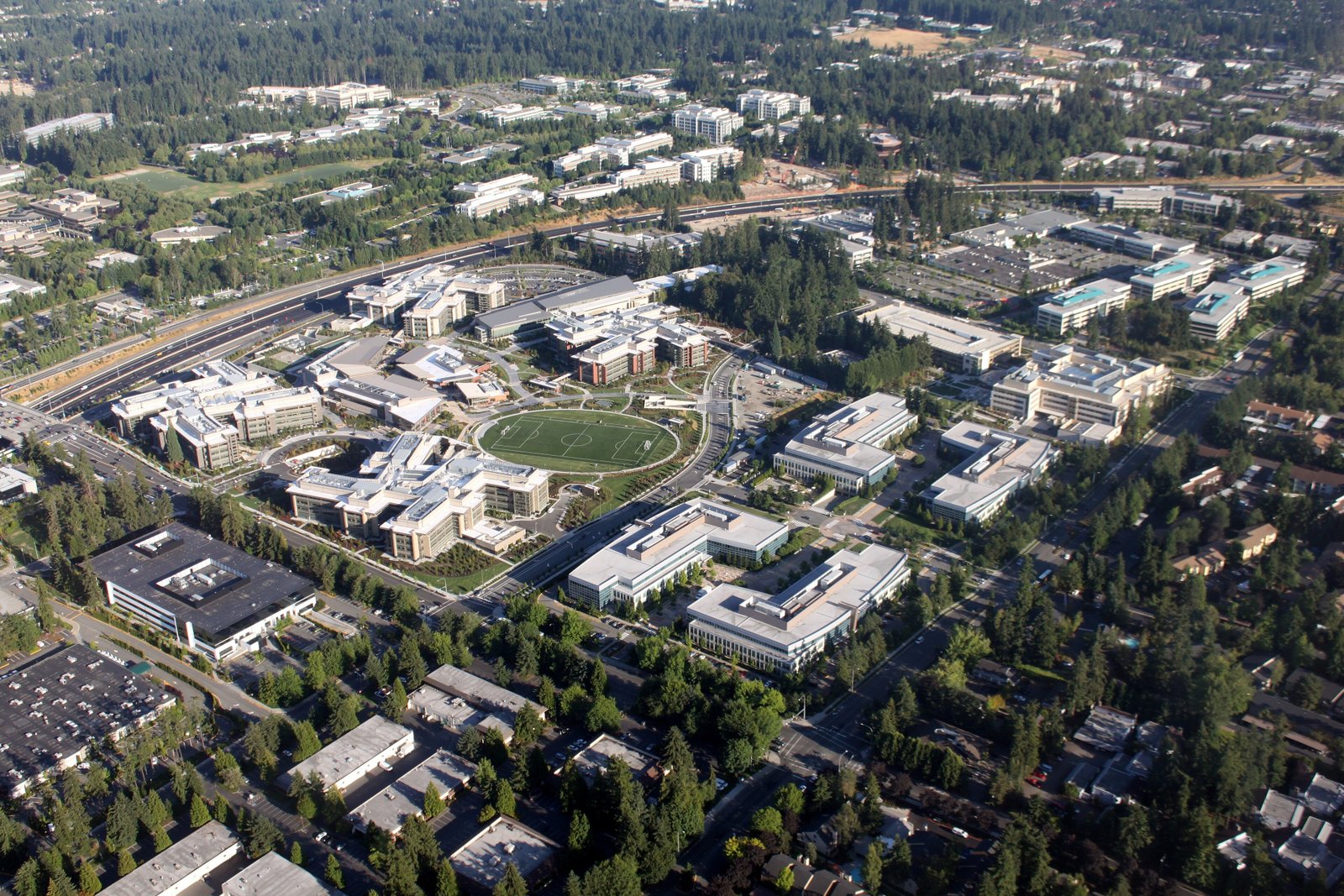 Microsoft headquarters Redmond campus