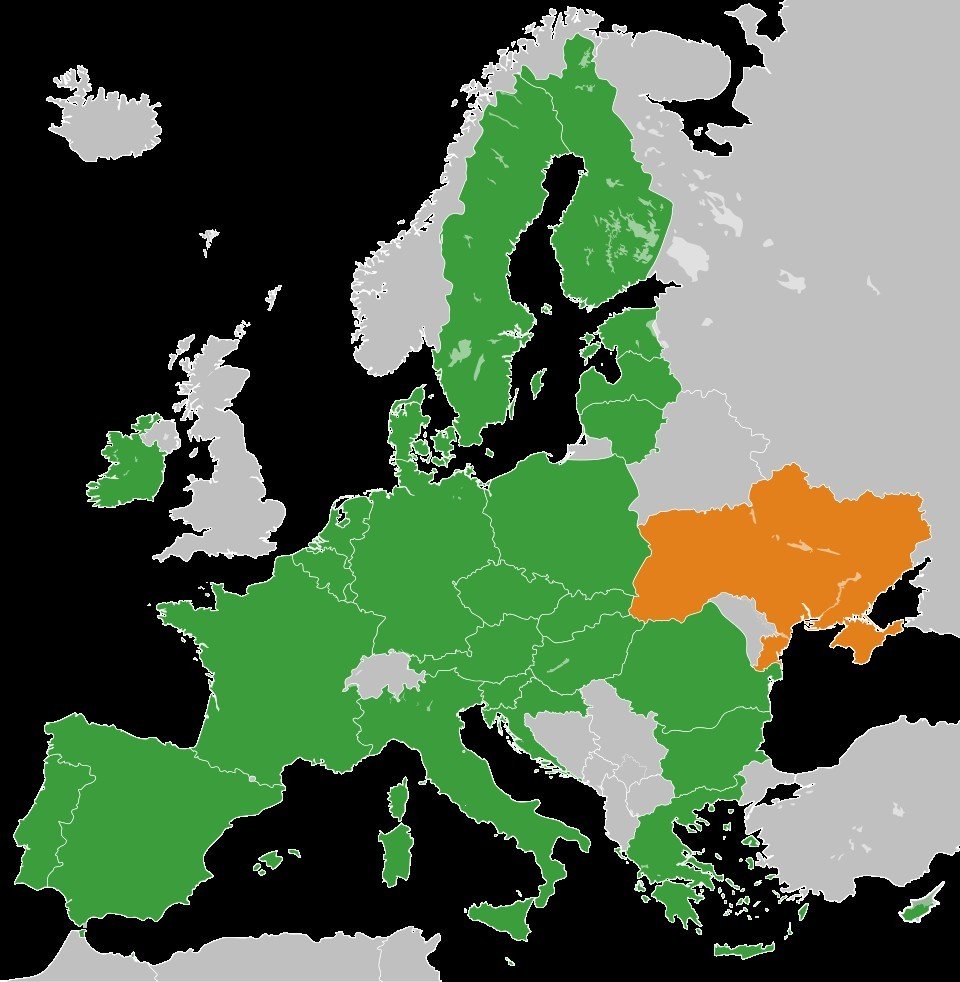 Ursula von der Leyen Volodymyr Zelenskyy Kyiv