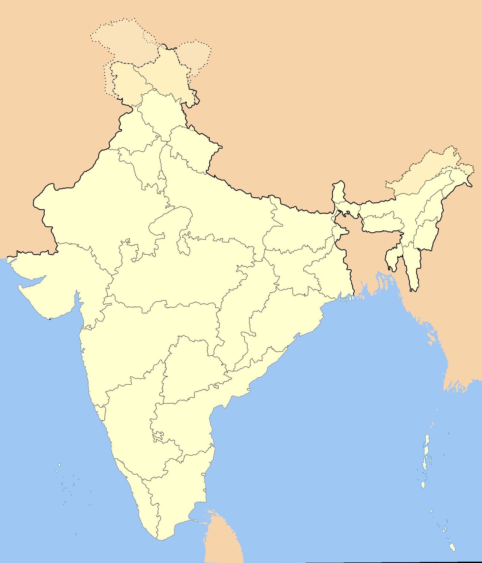 India regional political balance