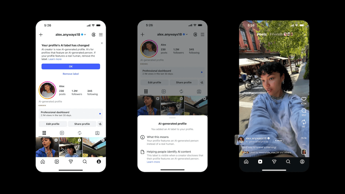 Instagram Introduces New Rules for Undisclosed AI Profiles